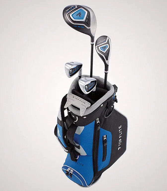 Top-Flite Junior Boys 8-Piece Complete Golf Club Set