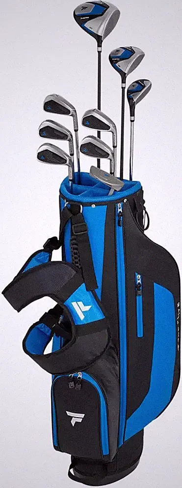 Top Flite 2024 XL 13 Piece Complete Golf Club Set RH/LH RF/SF Blue/Black