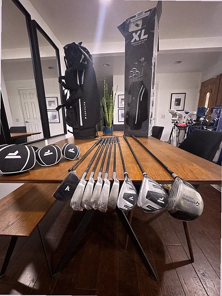 TOP-FLITE 2026 XL Men's 13-Piece Complete Golf Set RH R flex Read Description