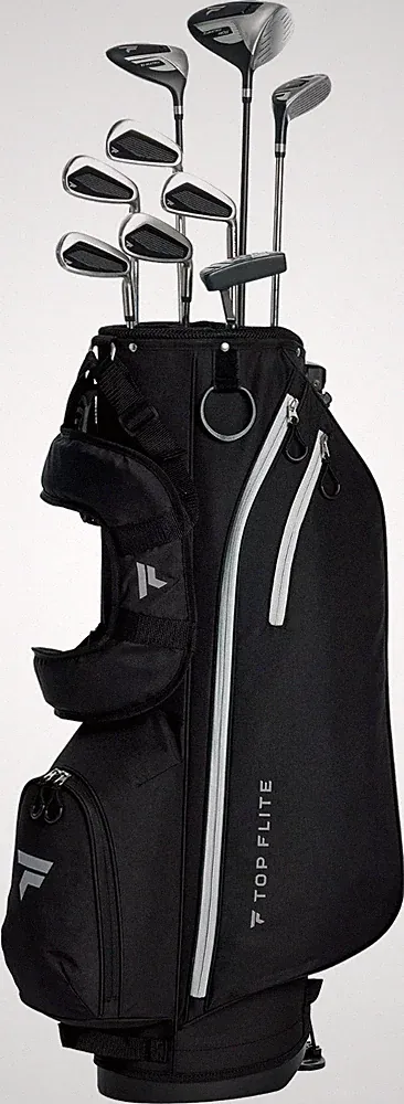 TOP FLITE 2026 XL MENS COMPLETE GOLF CLUB SET SENIOR FLEX GRAPHITE STANDARD RH