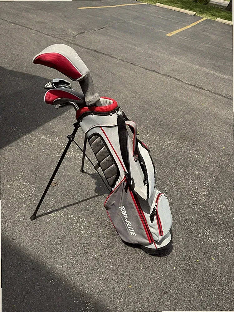 Top-Flite Complete Junior Golf Club Set Stand Bag Right Hand 6-Piece Kids Set