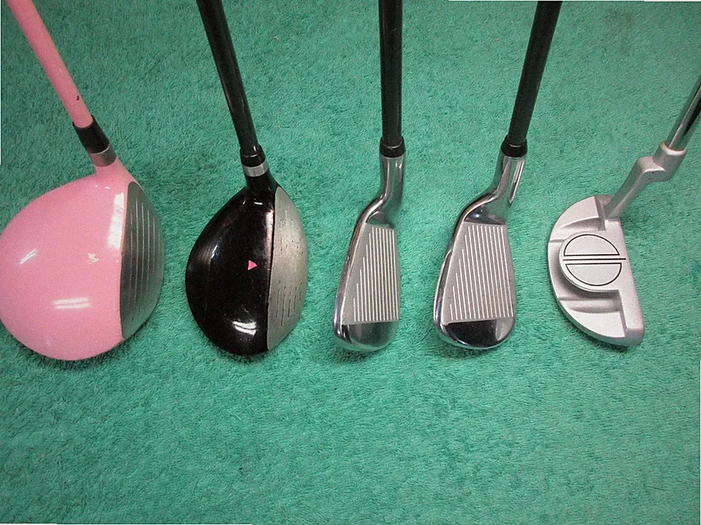 Top Flite /Cougar Junior Golf Set (5 clubs) With Bag - For Youth 48" to 54" Tall
