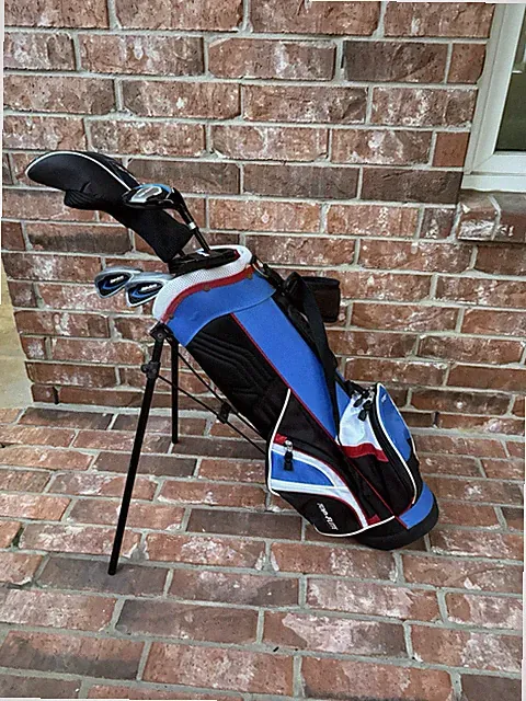 Top Flite Junior Boys 5 Piece Set - Blue/ Black Right hand