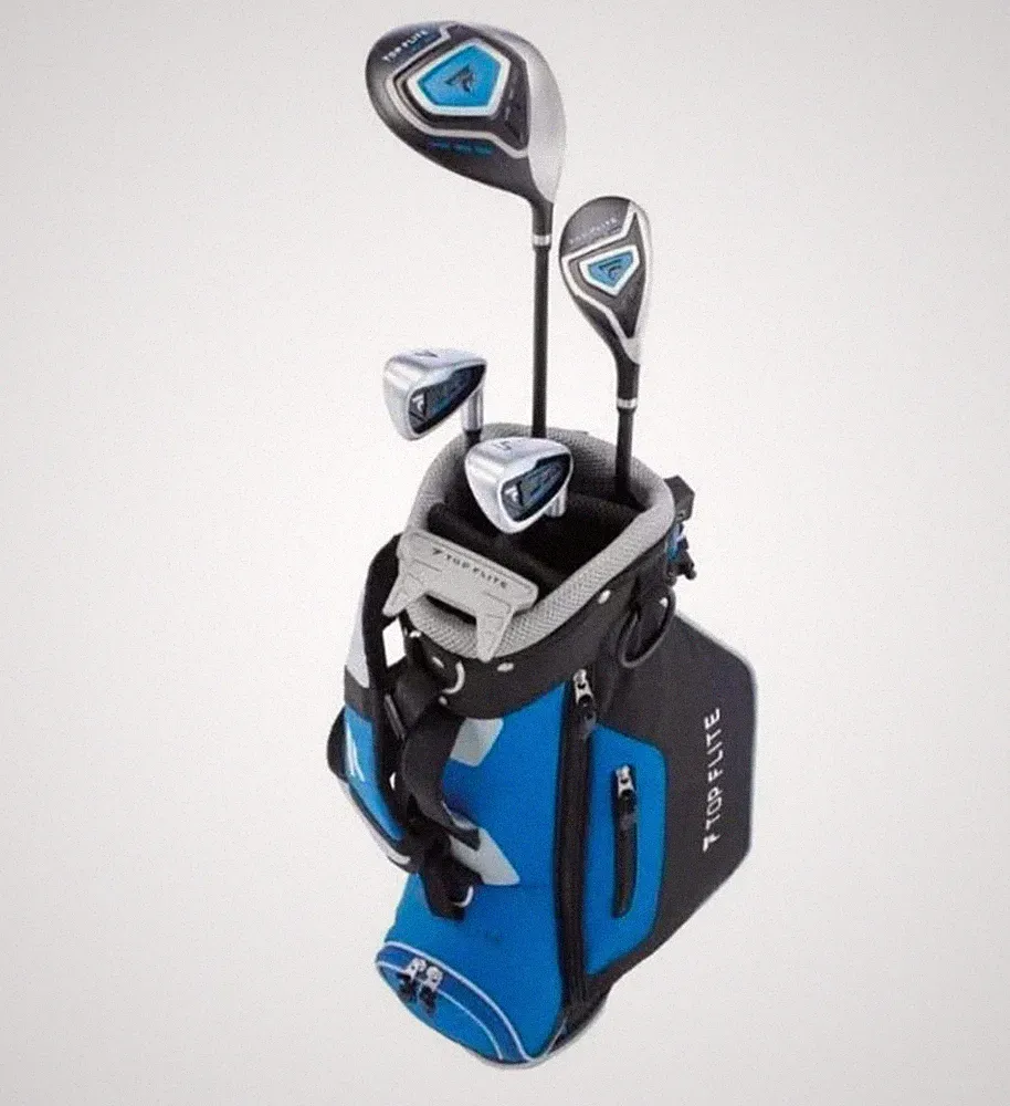 Top Flite Junior Complete Golf Club Set 8 Clubs Right-Handed Unisex Kids