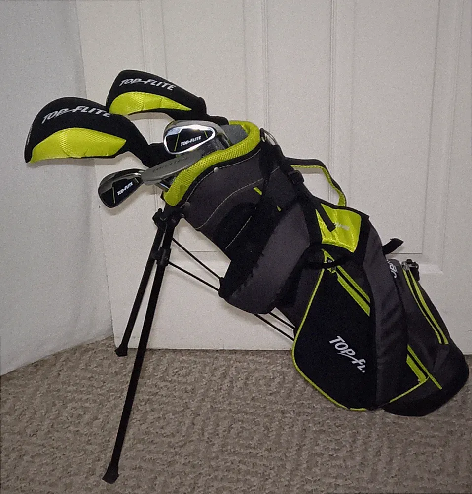Top Flite Junior Golf Club Set RH 5 Clubs With bag Kids Children Set