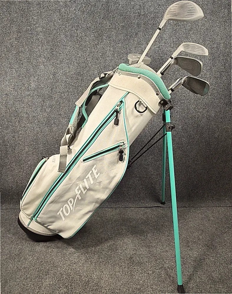 Top Flite Junior Golf Set Right Handed 6 Clubs & Bag ~ Ages 9-12 / 53–60" Tall