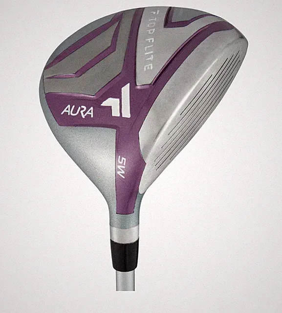 Top Flite Ladies Aura Fairway Woods 3 & 5 Wood Ladies Flex RH High Launch