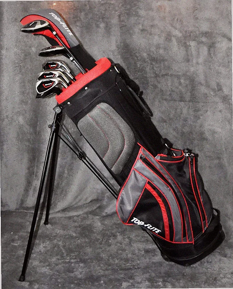 Top Flite Men's Complete Golf Club Set & Matching Bag - Senior Flex