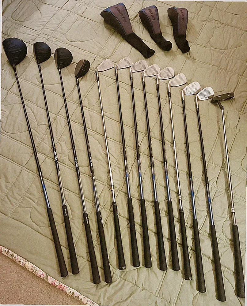 Top Flite Senior Flex RH Complete Club Set, with Extras and Bag (13 total clubs)