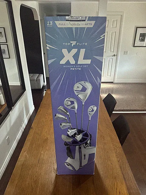 Top Flite Women's XL 13 Piece Complete Golf Club Set Open Box