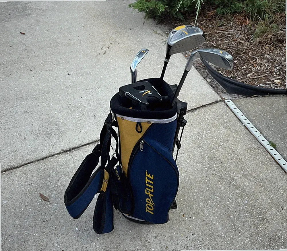Top-Flite XLj Junior Golf Club Set with Stand Bag Kids (2-5) 4 Piece Right-Hand