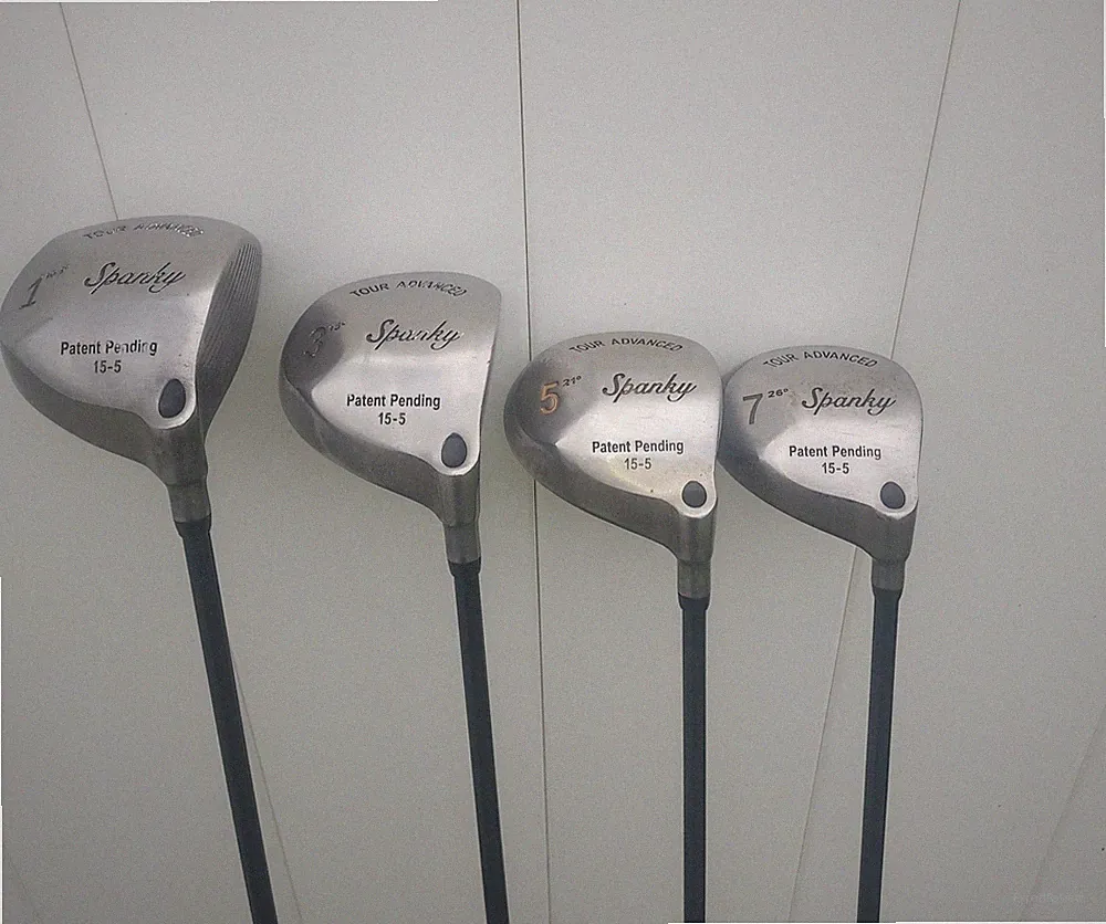 Tour Advanced Spanky Men's Golf Clubs 1,3,5,7 Woods Graphite Reg Flex Offset RH