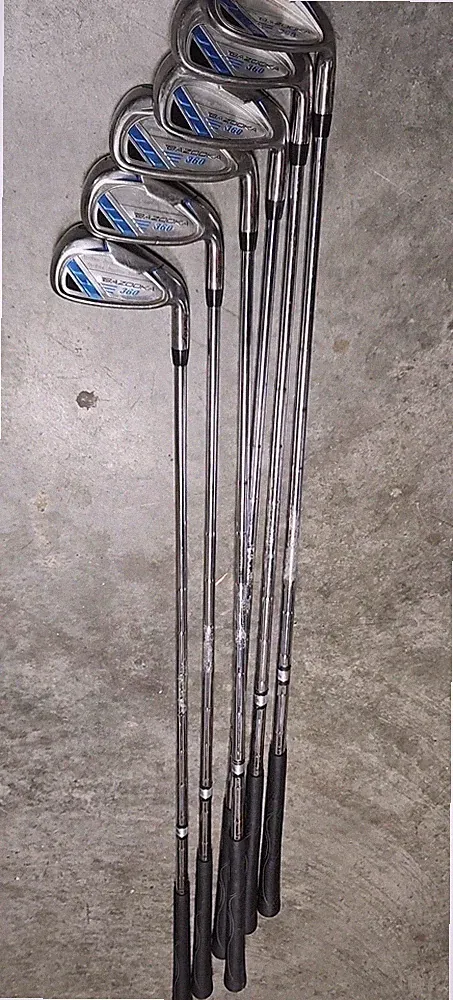 Tour Edge Bazooka 360 Iron Set 5 6 7 8 9 PW Steel Shaft RH Game Improvement