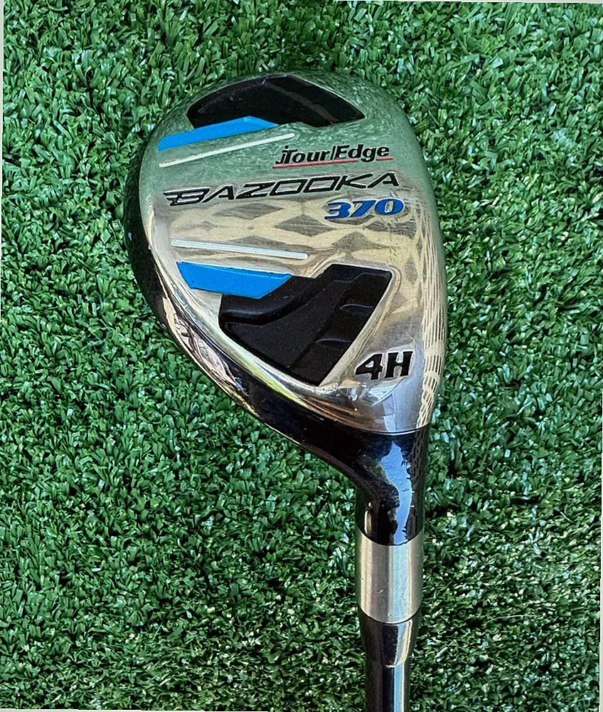 Tour Edge Bazooka 370 4H Hybrid Uniflex Graphite Shaft Golf Club 39.5"