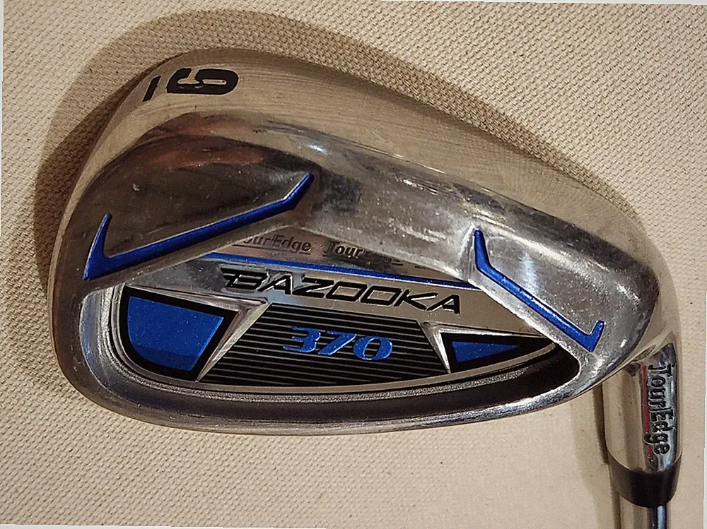 Tour Edge Bazooka 370 Golf 9 Iron RH Tour Edge Uniflex Steel Shaft