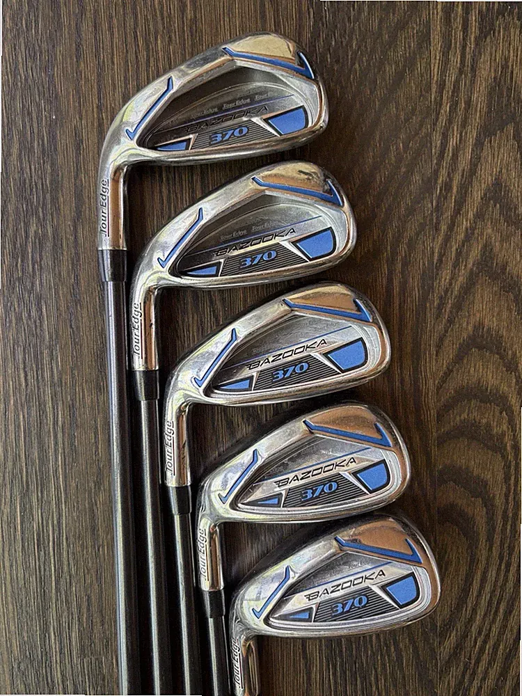 Tour Edge Bazooka 370 Left Handed Irons 5-9 M Flex