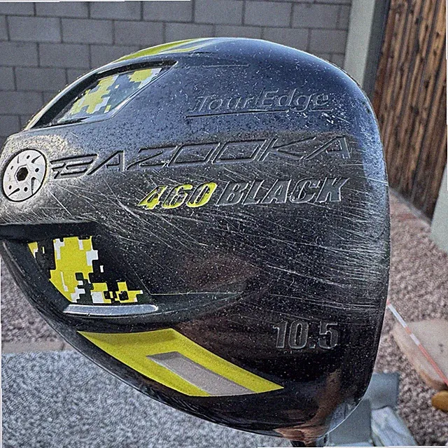 Tour Edge Bazooka 460 Black 10.5 Driver ULTRA-LIGHT 52 Senior Flex RH 46”