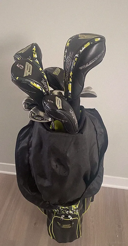 Tour Edge Bazooka 460 Complete Set Driver, 3-5 Wood 4,5 hybrid 6-PW, SW Putter