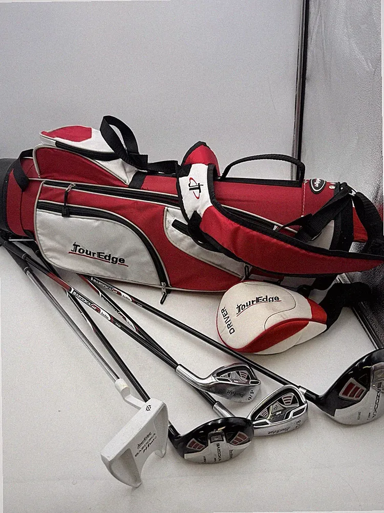 Tour Edge Bazooka HT Max‑J Complete Golf Set w/ Bag 5 Club Junior Golf Set VGUC