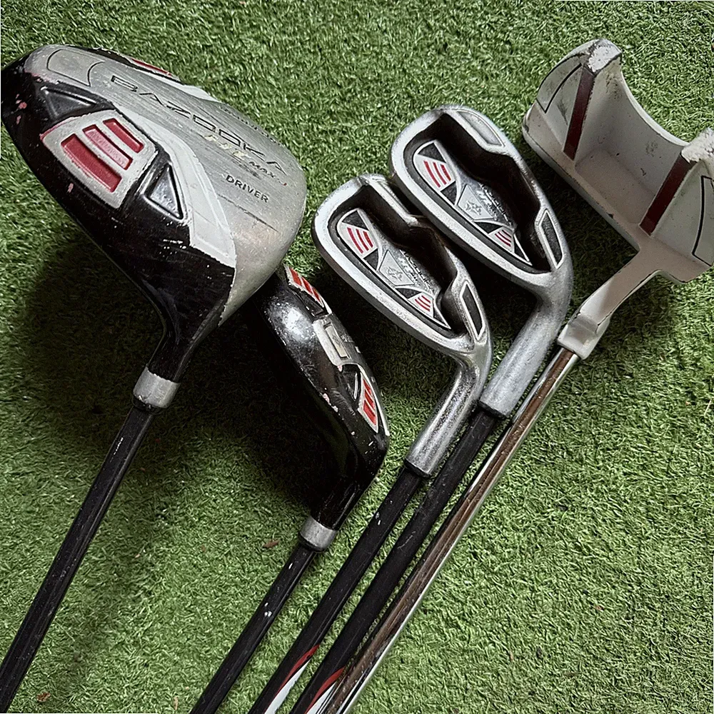 Tour Edge Bazooka HT Max-J HL-J Mixed 5pc Golf Club Set Right Handed 7-10 Youth