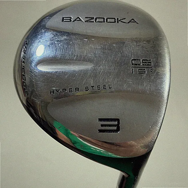 Tour Edge Bazooka Hyper Steel 3 Fairway Wood Offset 15° Precision Shaft RH 43"