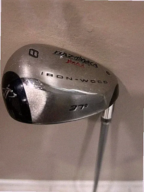 Tour Edge Bazooka J Max 8 Iron Wood Hybrid Reactive L Flex Graphite Shaft RH 37*