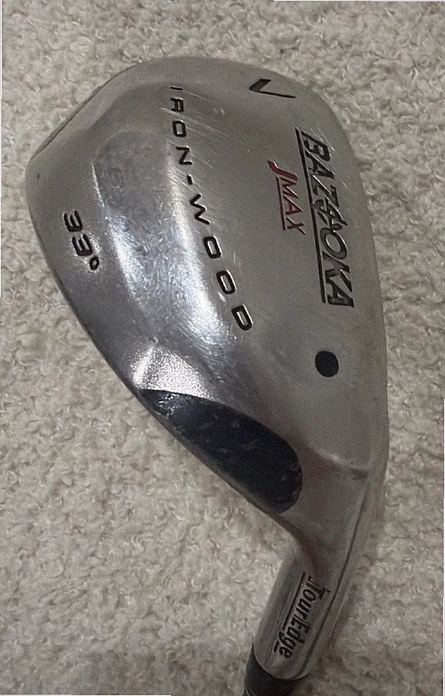 Tour Edge Bazooka JMax Titanium 7 Iron Wood 33 Degree RH Graphite 37 Inch