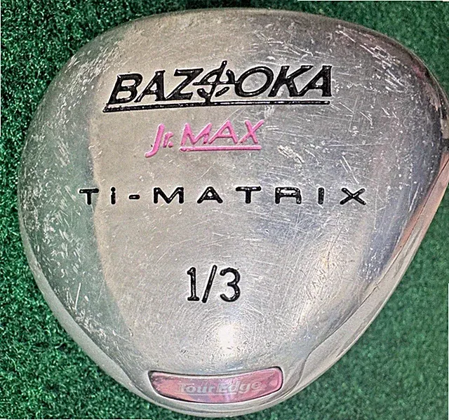 Tour Edge Bazooka Jr.MAX Ti-matrix 1/3 Wood/ RH / Ladies ~39.5" / pm9621