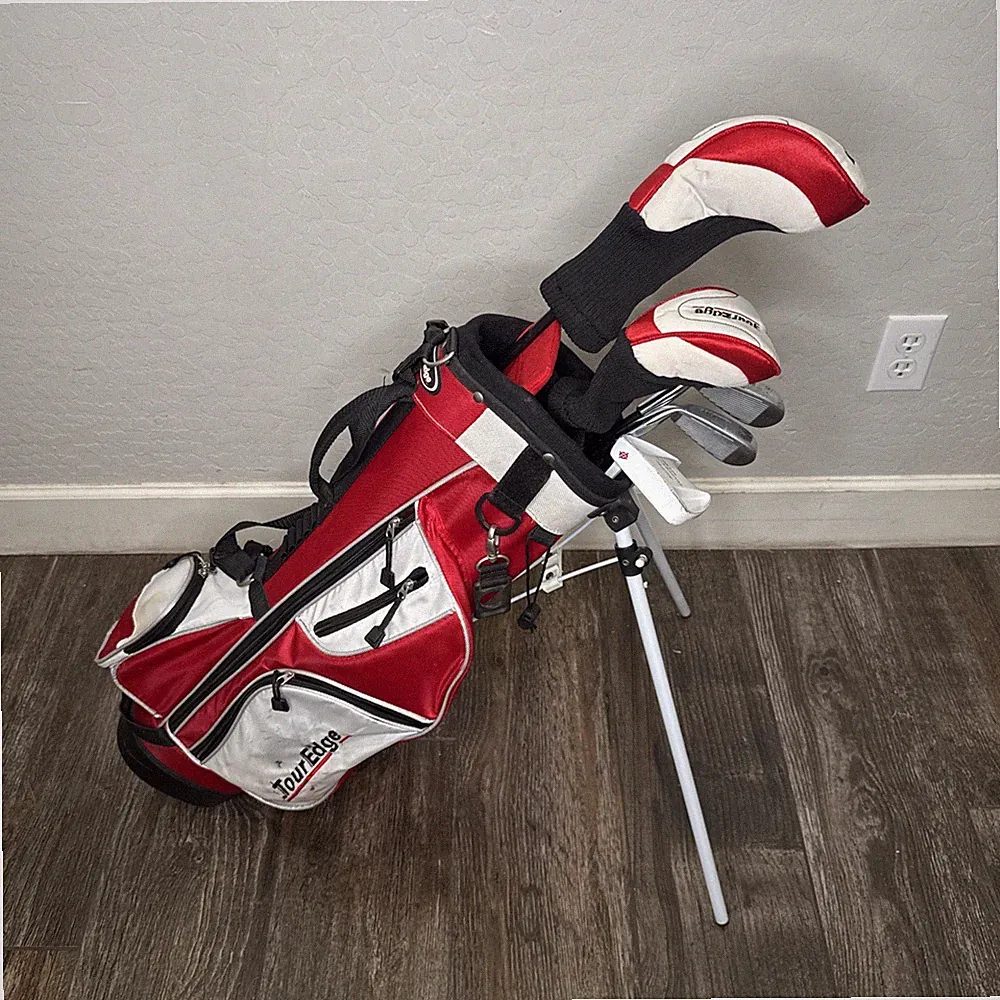 Tour Edge Bazooka Junior Golf Club Set & Bag Read Description