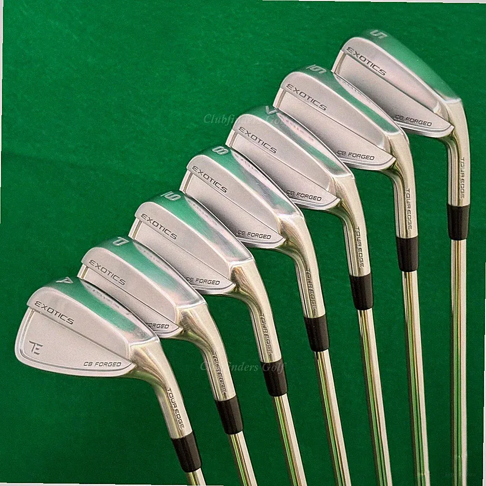 Tour Edge Exotics CB Forged 2025 5-AW Iron Set KBS Tour 120 Steel Stiff
