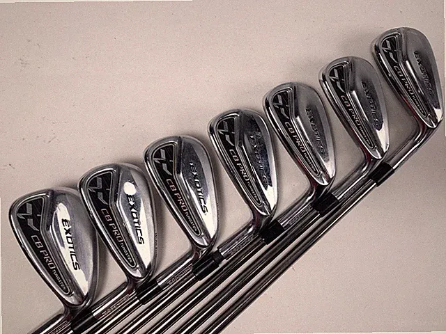 Tour Edge Exotics CB Pro Tungsten Iron Set 4-PW Recoil 460 F3 Regular RH