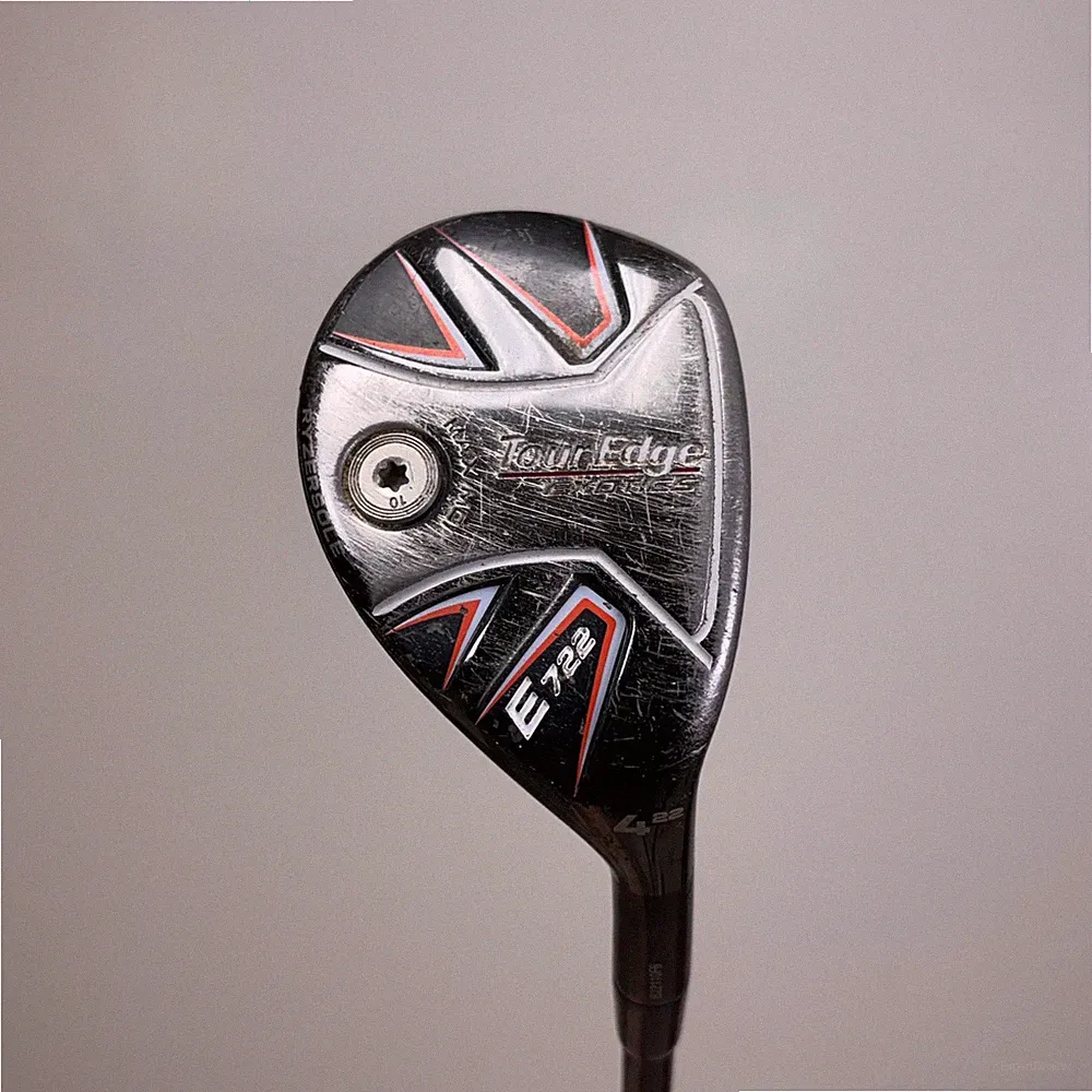 Tour Edge Exotics E722 Hybrid - 4H-22 - KBS Tour Graphite 80 Stiff - Golf Pride