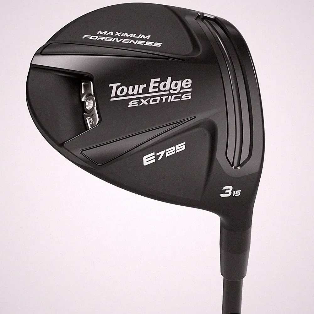 Tour Edge Exotics E725 18* 5 Wood Senior -0.50 Project X Cypher Black 2.0 40 VG