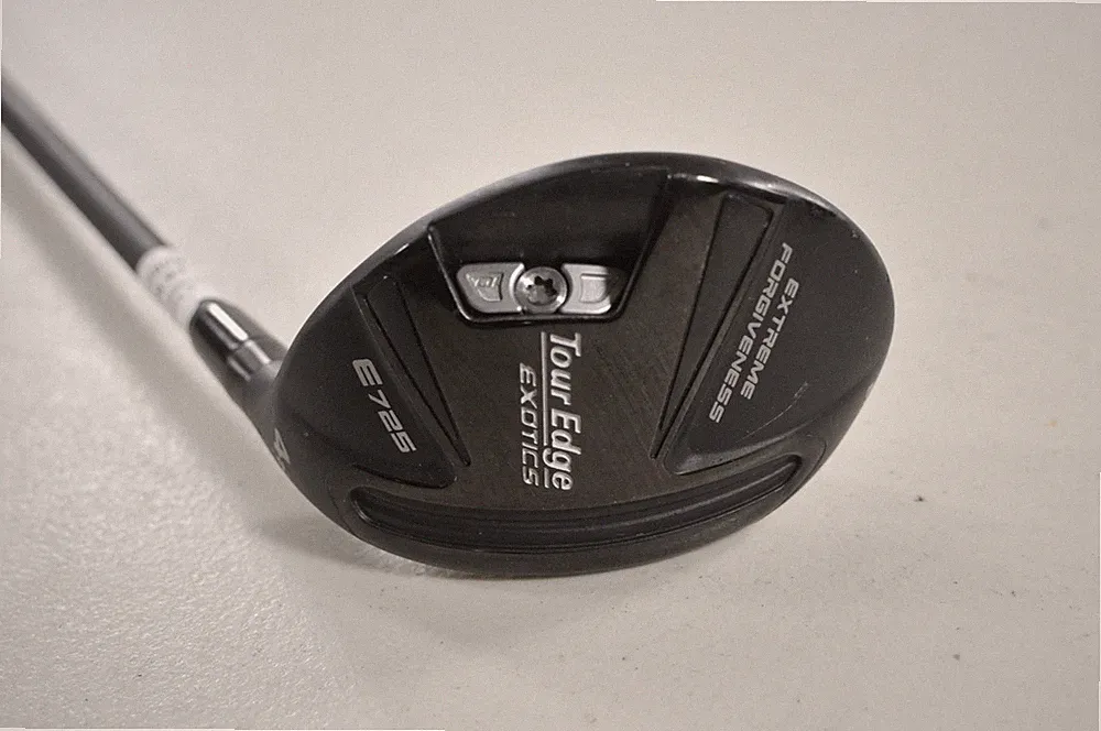 Tour Edge Exotics E725 4-22* Hybrid Senior Flex Cypher 5.0 50g Graphite #227060