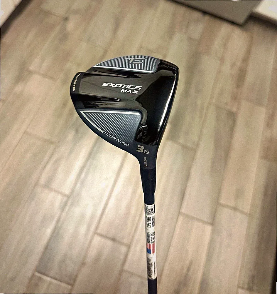 Tour Edge Exotics MAX 3-Wood 15° RH 6-S Venus Blue/Black Shaft