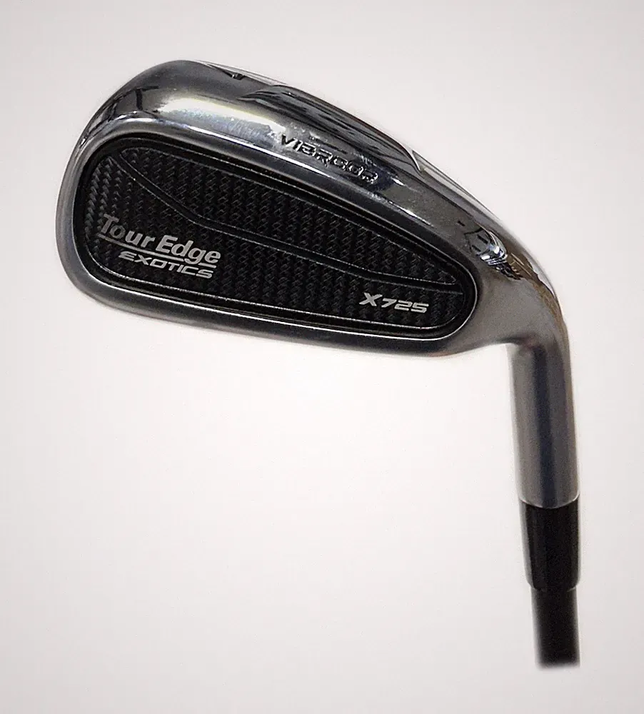 Tour Edge Exotics X725 Iron Set 5-PW+AW Graphite Cypher Fifty 5.0 Senior Flex