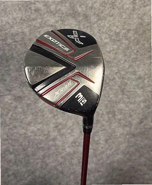 Tour Edge Exotics Xrail Draw Driver 3 Wood 15 Degree Loft