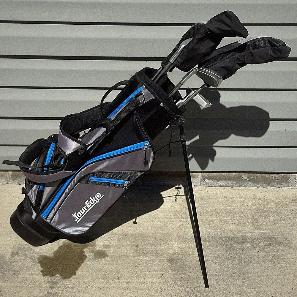 Tour Edge HL-J 7 Club Golf Set for Ages 11-14 64”-67” Royal Blue