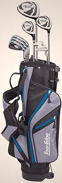 Tour Edge HL-J Junior Complete Golf Set W/ Bag (Multiple Sizes)