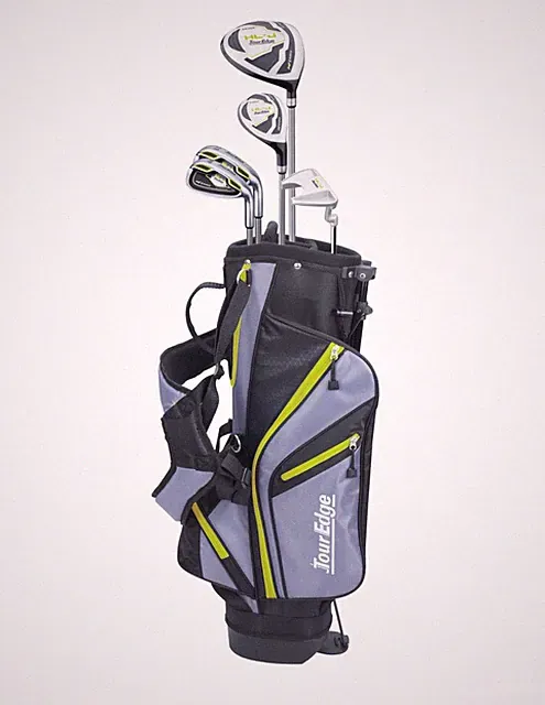 Tour Edge HL-J Junior Iron Set (LIME GREEN 4x1, Graphite Juniors) NEW