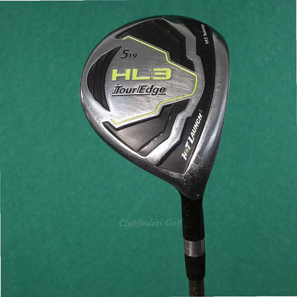 Tour Edge HL3 Hot Launch 3 Fairway 19° 5 Wood Factory Graphite Uniflex *READ*