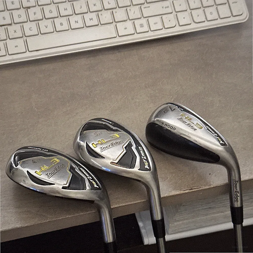 Tour Edge HL3 Hot Launch 3 set of 3 hybrid golf clubs RH 4H 5H 7H 22*| 25*| 32*
