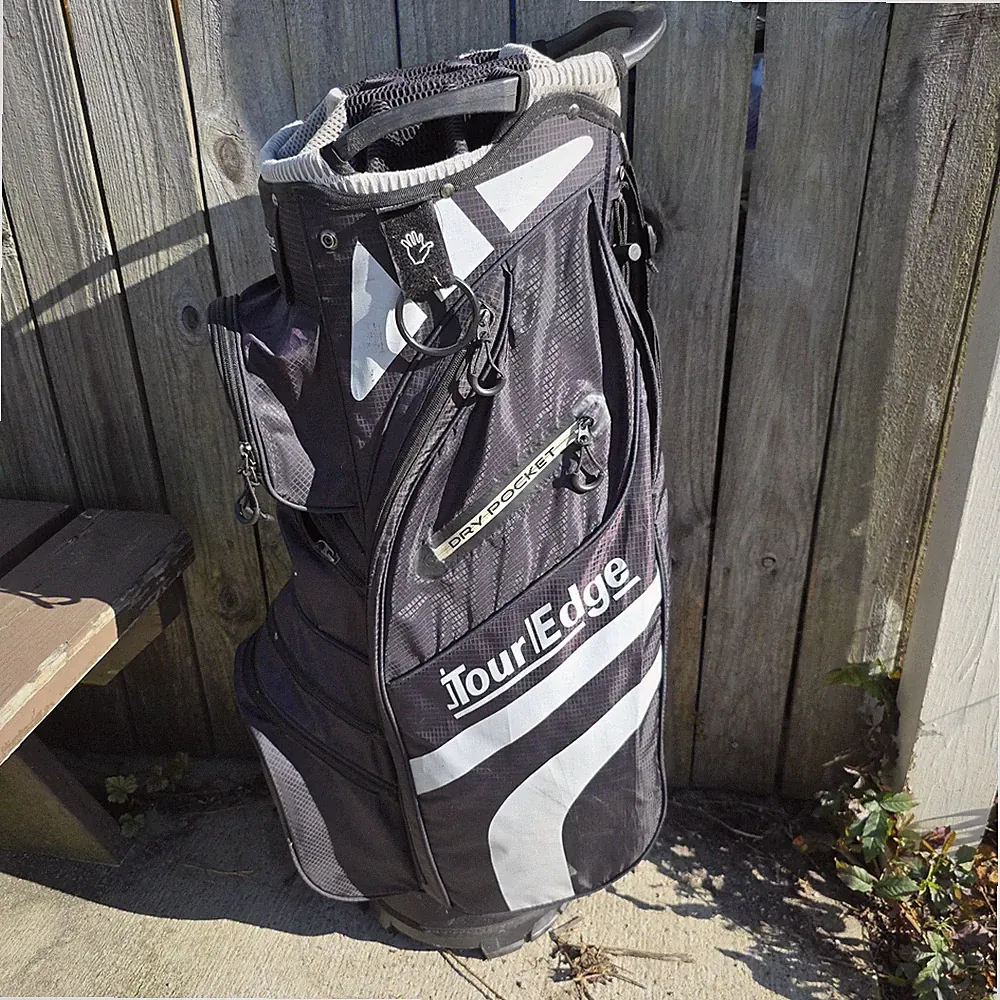 TOUR EDGE HL4 GOLF BAG 14 WAY 7 POCKETS CART BAG W SHOULDER STRAP DRY POCKET ⛳️