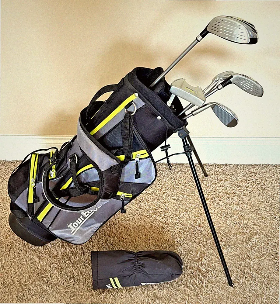 Tour Edge Hot High Launch HL-J Junior Kids Golf Set RH w/Green Bag Ages 7-10 yrs