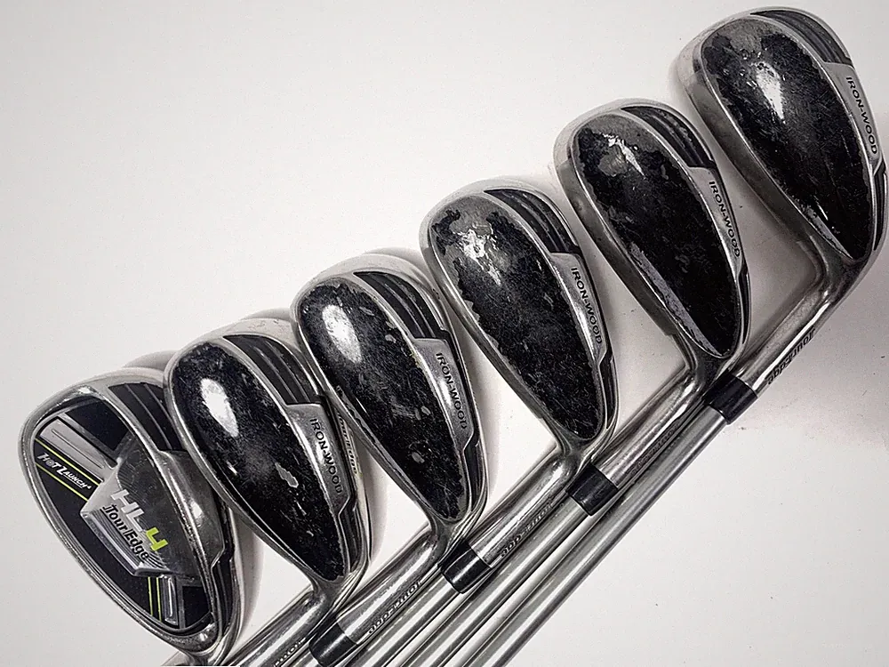 Tour Edge Hot Launch 4 Iron Set 6-PW+AW UST Mamiya HL4 65g Stiff RH
