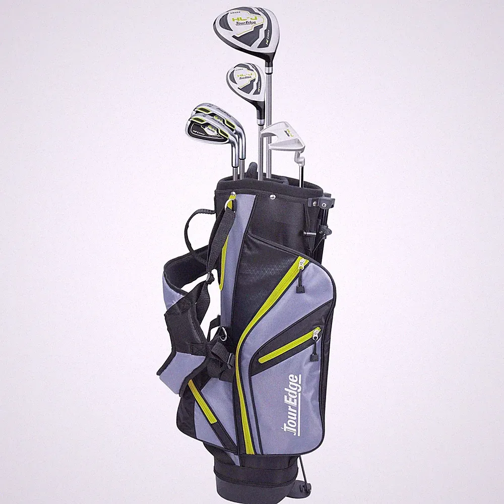 Tour Edge Hot Launch 7-10yrs Green Junior Complete Golf Set
