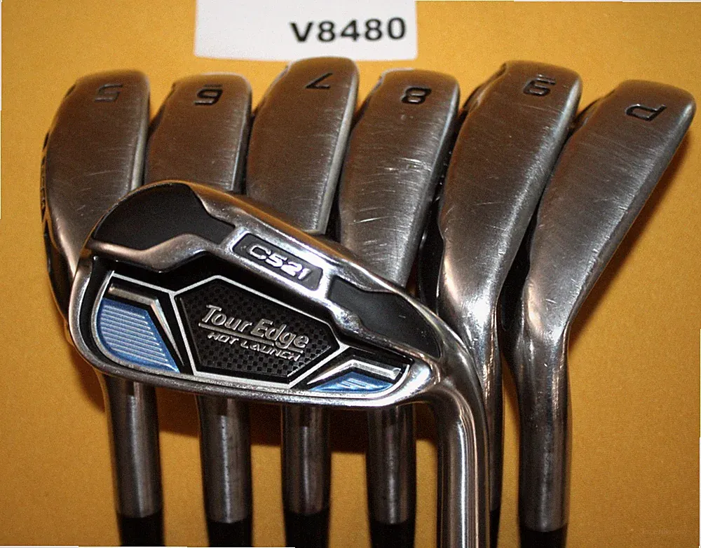 Tour Edge Hot Launch C521 4-PW Irons Rogue Regular Graphite 7 Club Set V8480