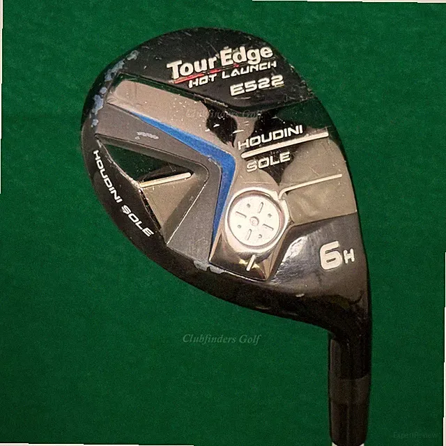 Tour Edge Hot Launch E522 6 Hybrid Fubuki HL Series 55-A Graphite Seniors