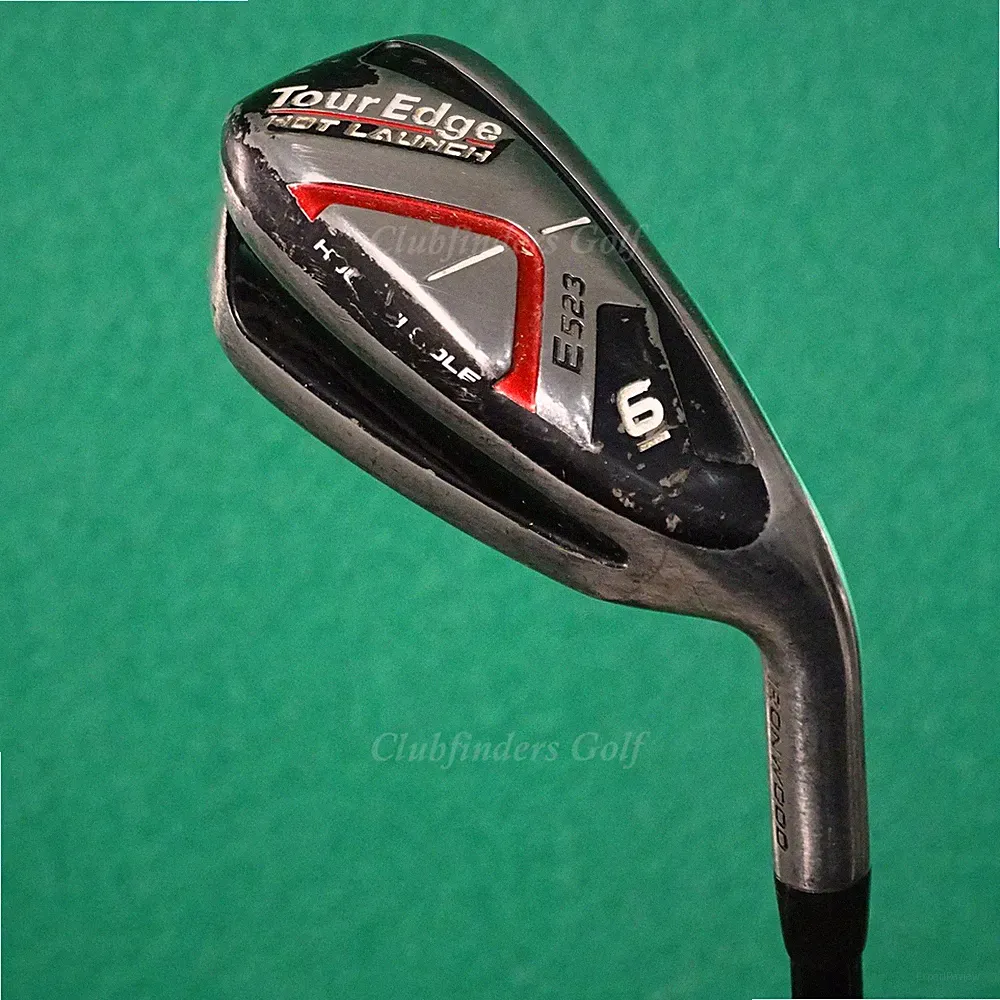 Tour Edge Hot Launch E523 Iron-Wood Single 6 Iron UST Graphite Seniors *READ*