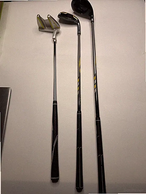Tour Edge Hot Launch HL-J Driver, 7/8 Iron, Putter Right Handed Junior Size. ￼